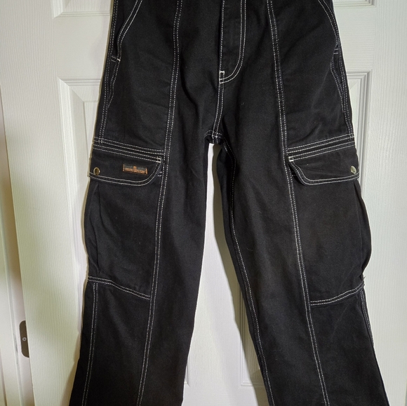 BDG / Urban Outfitters Women's Blaine High Waisted Skate Board Black Jeans Sz 26 - Picture 10 of 16